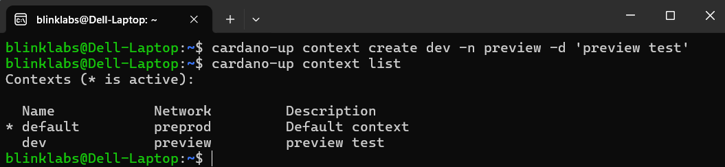 cardano-up-context-create-dev-sample