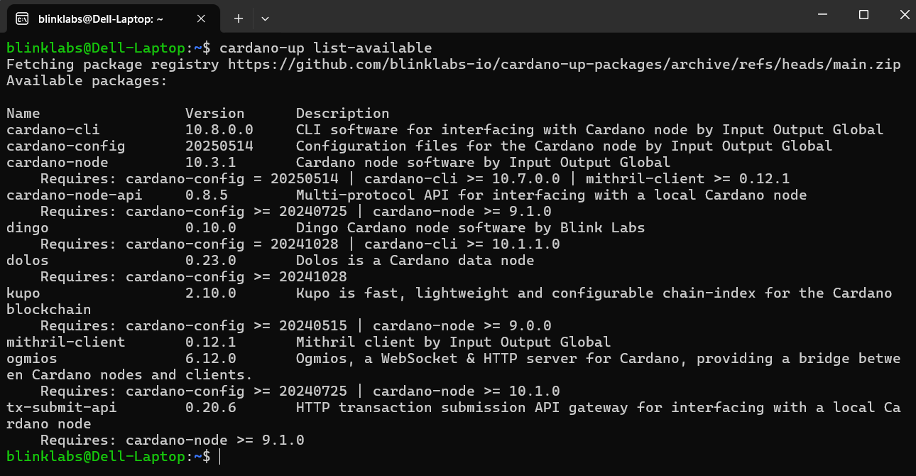 cardano-up-list-available